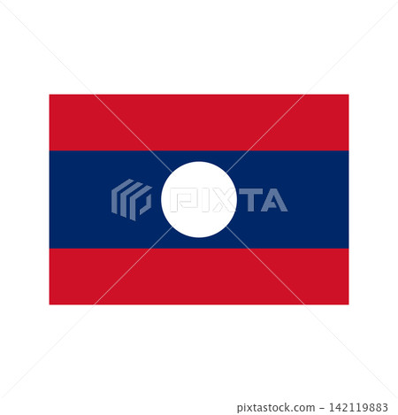 Laos Flag icon vector design templates simple and modern Laos Flag icon vector design templates simple and modern 142119883