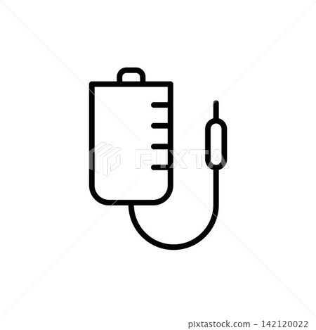 Blood Infusion icon vector design templates Blood Infusion icon vector design templates 142120022