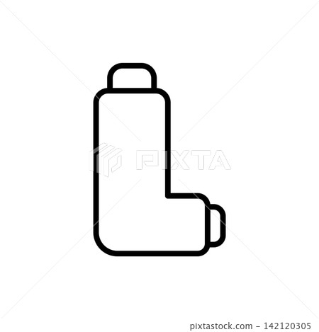 Inhaler icon vector design templates simple and modern concept Inhaler icon vector design templates simple and modern concept 142120305