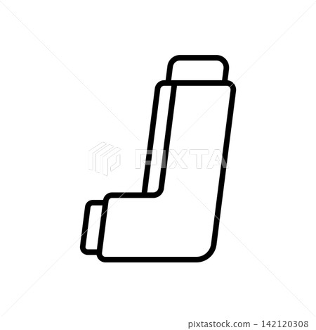 Inhaler icon vector design templates simple and modern concept 142120308