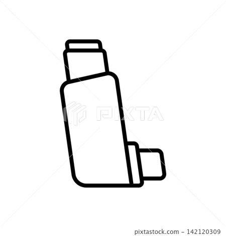 Inhaler icon vector design templates simple and modern concept Inhaler icon vector design templates simple and modern concept 142120309