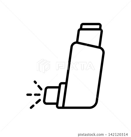 Inhaler icon vector design templates simple and modern concept Inhaler icon vector design templates simple and modern concept 142120314