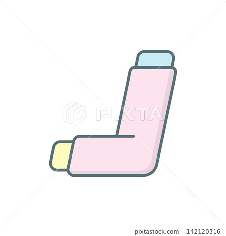Inhaler icon vector design templates simple and modern concept Inhaler icon vector design templates simple and modern concept 142120316