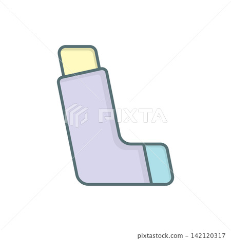 Inhaler icon vector design templates simple and modern concept Inhaler icon vector design templates simple and modern concept 142120317