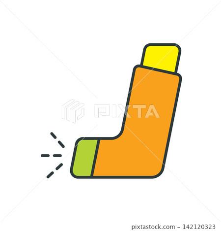 Inhaler icon vector design templates simple and modern concept Inhaler icon vector design templates simple and modern concept 142120323