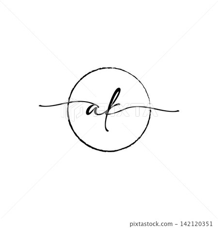 Initial beauty logo vector templates Initial beauty logo vector templates 142120351