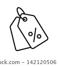 Coupon icon vector design templates 142120506