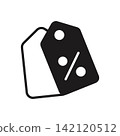 Coupon icon vector design templates 142120512