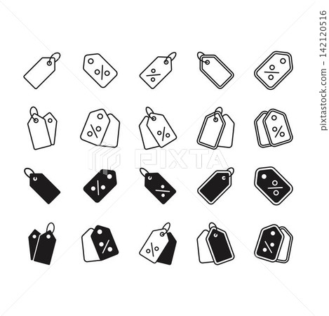 Coupon icon vector design templates Coupon icon vector design templates 142120516