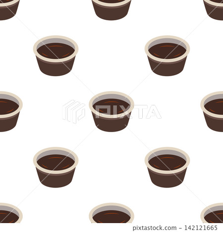 soy sauce seamless pattern soy sauce seamless pattern 142121665