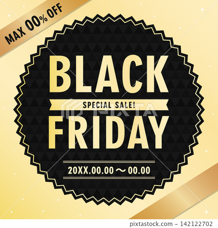 Simple round template for Black Friday 2_square Simple round template for Black Friday 2_square 142122702