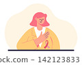 Pink October. Vector banner. Breast Cancer Month background 142123833
