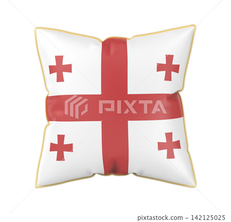 Pillow with the flag of Georgia Pillow with the flag of Georgia 142125025