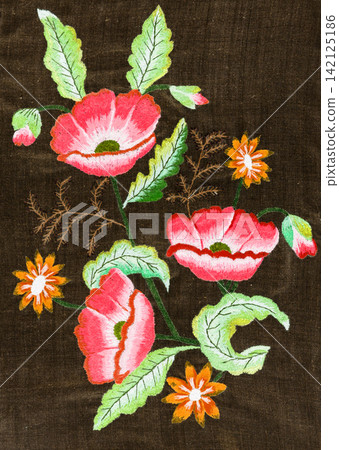 Handmade embroidery, folk arts and crafts 142125186