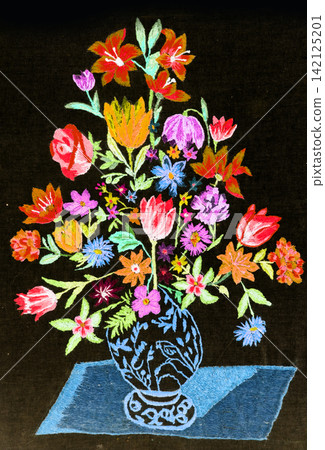 Handmade embroidery, folk arts and crafts Handmade embroidery, folk arts and crafts 142125201