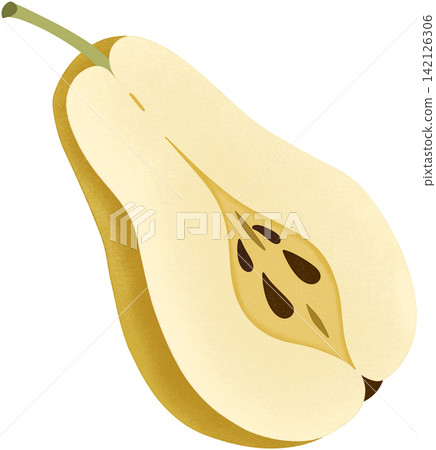 pear cut half pear cut half 142126306