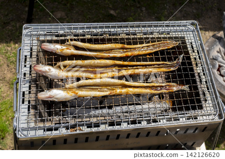 Charcoal-grilled conger eel Charcoal-grilled conger eel 142126620