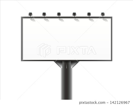 3D large billboard for advertising on the streets, highways. advertising posters OOH 3D large billboard for advertising on the streets, highways. advertising posters OOH 142126967
