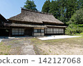 The thatched roof of the Hirao family 142127068