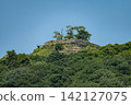 Distant view of Rikami Castle 142127075