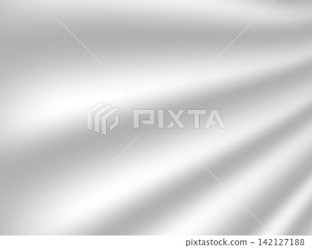 Abstract white background with wave pattern. wall with wave texture. White geometric wavy ripple line background 142127188