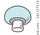 Mushroom illustration 142127514