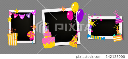 Instant photo collage for birthday party post Instant photo collage for birthday party post 142128000