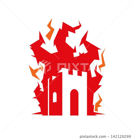 Blazing Fire Logo Design Blazing Fire Logo Design 142128299