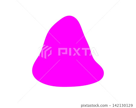 Bright magenta organic blob shape, Neon pink abstract fluid form, Minimalist colorful vector element, Magenta amoeba shape graphic Bright magenta organic blob shape, Neon pink abstract fluid form, Minimalist colorful vector element, Magenta amoeba shape graphic 142130129