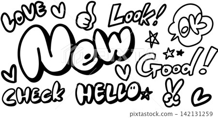 Stylish and emotional handwritten lettering design Stylish and emotional handwritten lettering design 142131259