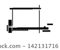 Monochrome decorative frame ② 142131716