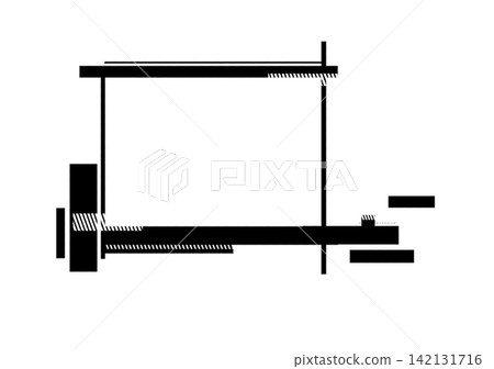 Monochrome decorative frame ② Monochrome decorative frame ② 142131716