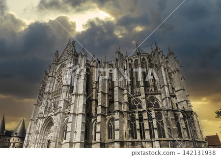 Saint Peter Beauvais cathedral, in Beauvais, France Saint Peter Beauvais cathedral, in Beauvais, France 142131938