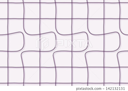 Geometric repeat pattern with rotating flowing curves, plum tones Geometric repeat pattern with rotating flowing curves, plum tones 142132131