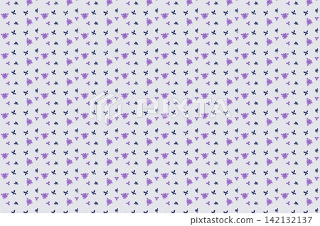Seamless blue pattern of tossed daisies Seamless blue pattern of tossed daisies 142132137