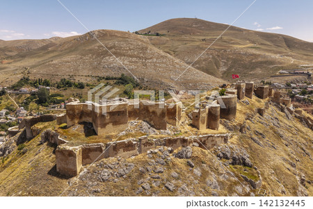 Ancient Bayburt Castle in Turkey Ancient Bayburt Castle in Turkey 142132445
