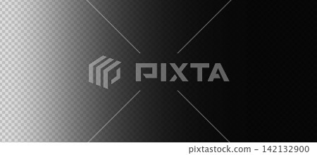 Transparent gradient background. Abstract black fade banner. Horizontal poster with smooth transition white to black color, from light to dark. Vector overlay layouts Transparent gradient background. Abstract black fade banner. Horizontal poster with smooth transition white to black color, from light to dark. Vector overlay layouts 142132900