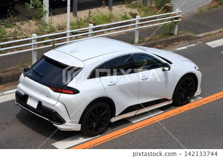 white domestic sports car white domestic sports car 142133744