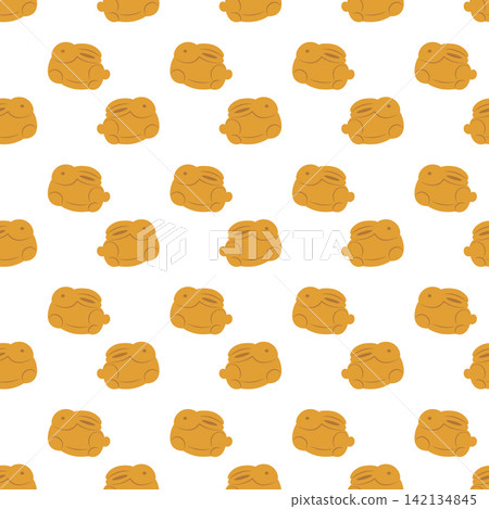 Seamless Pattern with Rabbit Shaped Mooncakes Mid Autumn Festival Background Minimalist Flat design. Isolated Vector illustration Wrapping, textile, packaging, wallpaper, cards or seasonal branding Seamless Pattern with Rabbit Shaped Mooncakes Mid Autumn Festival Background Minimalist Flat design. Isolated Vector illustration Wrapping, textile, packaging, wallpaper, cards or seasonal branding 142134845