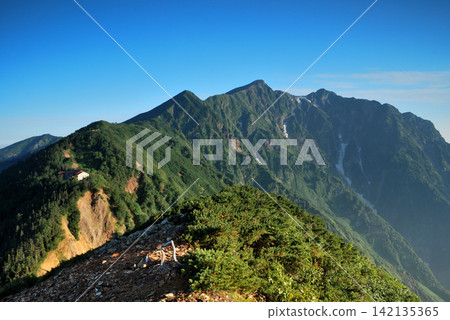 【山景】鹿島槍岳，富山縣和長野縣 142135365