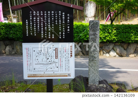Tokaido Fifty-three Stations - Narumi-juku, Okehazama Battlefield Marker Tokaido Fifty-three Stations - Narumi-juku, Okehazama Battlefield Marker 142136109