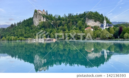 Slovenia, Lake Bled, Bled Castle Slovenia, Lake Bled, Bled Castle 142136393