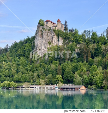 Slovenia, Lake Bled, Bled Castle Slovenia, Lake Bled, Bled Castle 142136396
