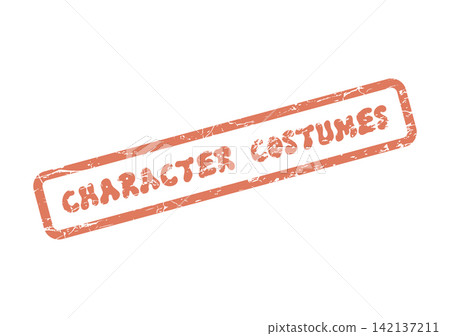 A classic distressed stamp indicates character costumes selection for theatrical productions and events A classic distressed stamp indicates character costumes selection for theatrical productions and events 142137211