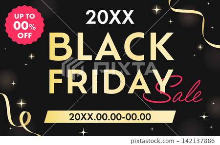 Stylish Black Friday template 2_horizontal Stylish Black Friday template 2_horizontal 142137886