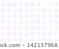 Checkered pattern wallpaper material in light pastel colors 142137968