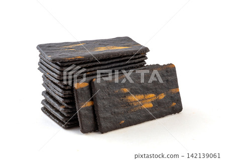 black Cheese Crispy Crackers Snack Food black Cheese Crispy Crackers Snack Food 142139061