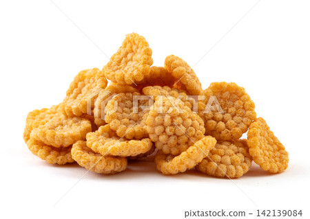 millet Crispy Rice Snack Food Ingredient Closeup millet Crispy Rice Snack Food Ingredient Closeup 142139084