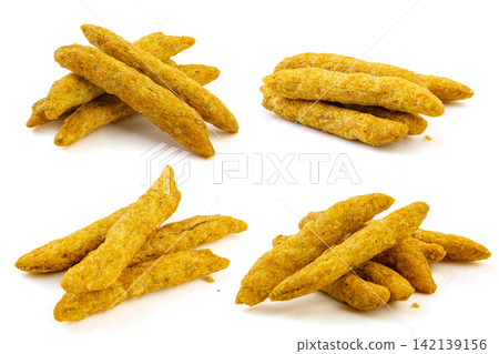 spicy Crispy Pea Snack Food Ingredient Closeup spicy Crispy Pea Snack Food Ingredient Closeup 142139156