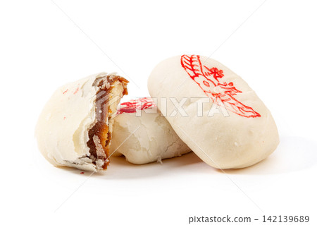traditional Chinese Date Paste Roll Pastry Dessert Snack traditional Chinese Date Paste Roll Pastry Dessert Snack 142139689